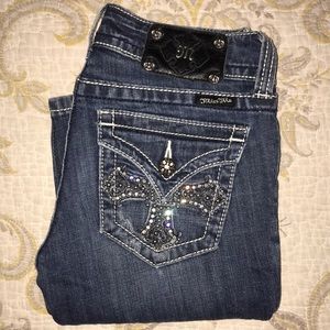 ✨MISS ME BOOTCUT BLING JEAN 26R